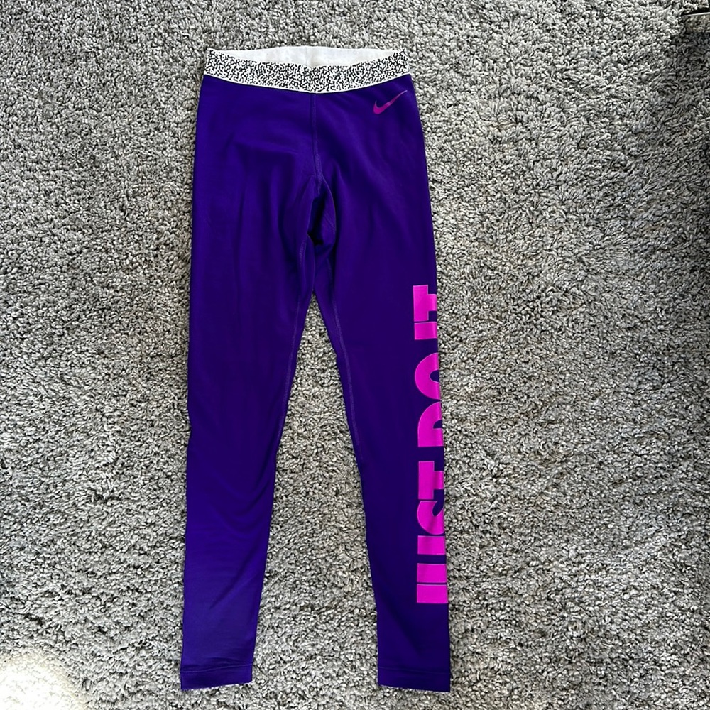 Nike Pro XS brushed fleece lined leggings